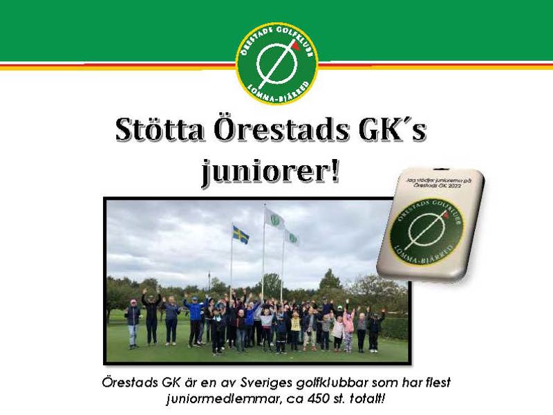 Juniorstöttning