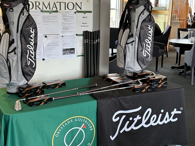 Årets upplaga av Norberg Open har spelats i samarbete med Titleist.